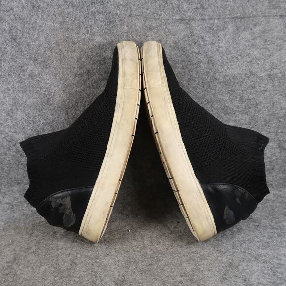 Steve Madden Shoes Womens 7 Fashion Sneakers Casual Hidden Wedge Slip On Knit - Picture 9 of 11